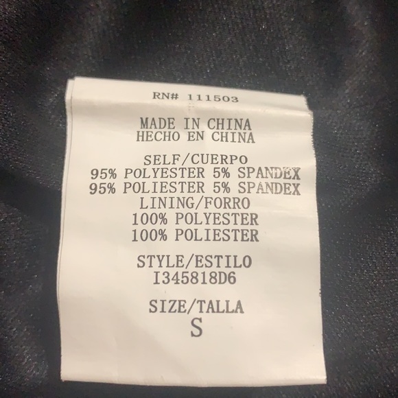 Strapless Silver Sequined Dress.   As U Wish Brand perfect for New Years’ Eve - Picture 5 of 6